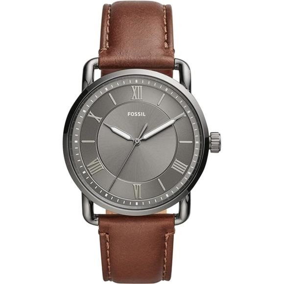 Fossil Men's Copeland Stainless Steel and Leather Casual Quartz Watch - Picture 1 of 6